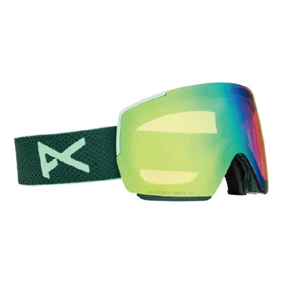 ANON ゴーグル アノン M5 Goggles + Bonus Lens + MFI® Face Mask Brunswick Green 2394312FBU 26-27 スノーボードゴーグル 日本正規品