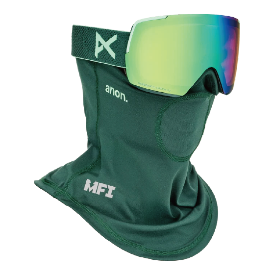 ANON ゴーグル アノン M5S Goggles + Bonus Lens + MFI® Face Mask Brunswick Green 2394712FBU 26-27 スノーボードゴーグル 日本正規品