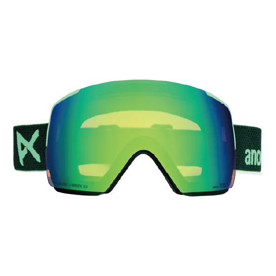 ANON ゴーグル アノン M5S Goggles + Bonus Lens + MFI® Face Mask Brunswick Green 2394712FBU 26-27 スノーボードゴーグル 日本正規品
