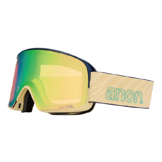 ANON ゴーグル アノン M6 Goggles + Bonus Lens + MFI® Face Mask Beechwood 3054610FA7 26-27 スノーボードゴーグル 日本正規品