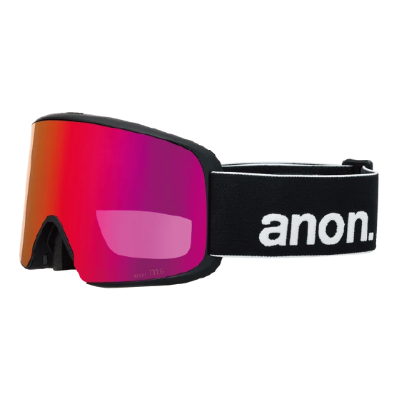 ANON ゴーグル アノン M6 Goggles + Bonus Lens + MFI® Face Mask Black 3054610Z58 26-27 スノーボードゴーグル 日本正規品