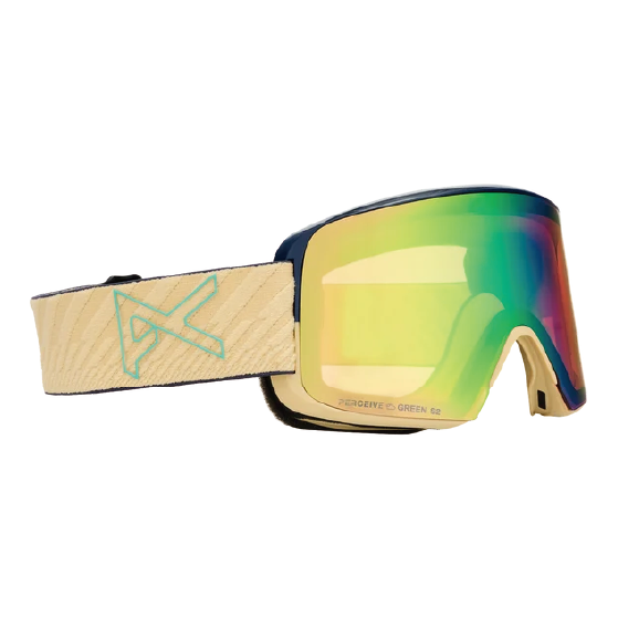ANON ゴーグル アノン M6S Goggles + Bonus Lens + MFI® Face Mask Beechwood 3054810FA7 26-27 スノーボードゴーグル 日本正規品