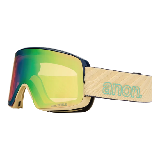 ANON ゴーグル アノン M6S Goggles + Bonus Lens + MFI® Face Mask Beechwood 3054810FA7 26-27 スノーボードゴーグル 日本正規品