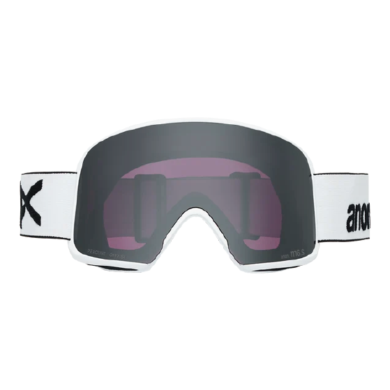 ANON ゴーグル アノン M6S Goggles + Bonus Lens + MFI® Face Mask White 3054810Z59 26-27 スノーボードゴーグル 日本正規品