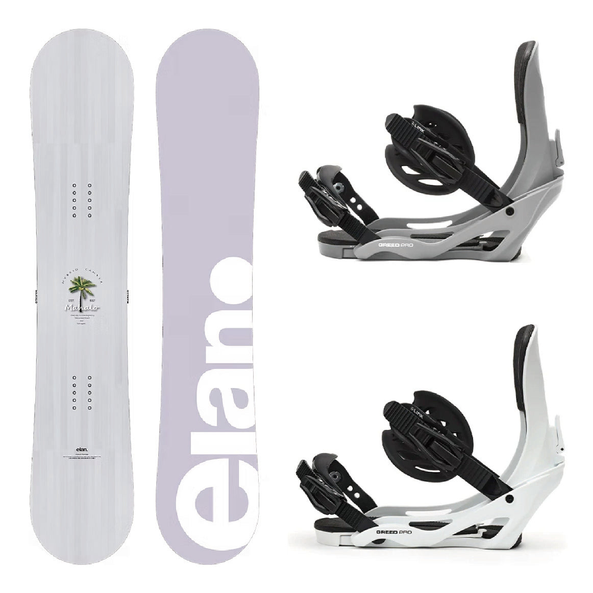 ELAN MAHALO grey & LINK GREED PRO 2-piece set 25-26