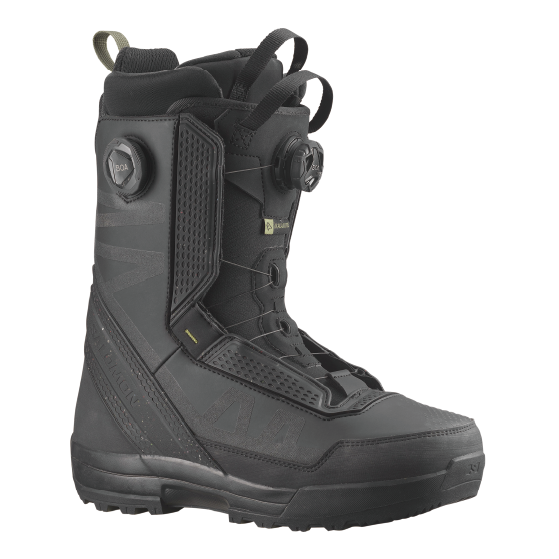 SALOMON ブーツ MALAMUTE DUAL BOA Black/Black/Black L47773300 26-27 スノーボードブーツ 日本正規品