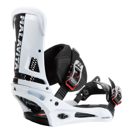 BURTON ビンディング バートン Men's Malavita X BLACK/WHITE 3118510A61 26-27 バインディング 日本正規品