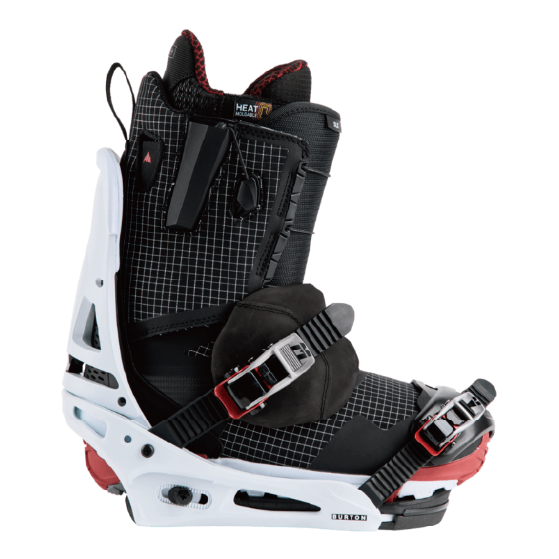 BURTON ビンディング バートン Men's Malavita X BLACK/WHITE 3118510A61 26-27 バインディング 日本正規品
