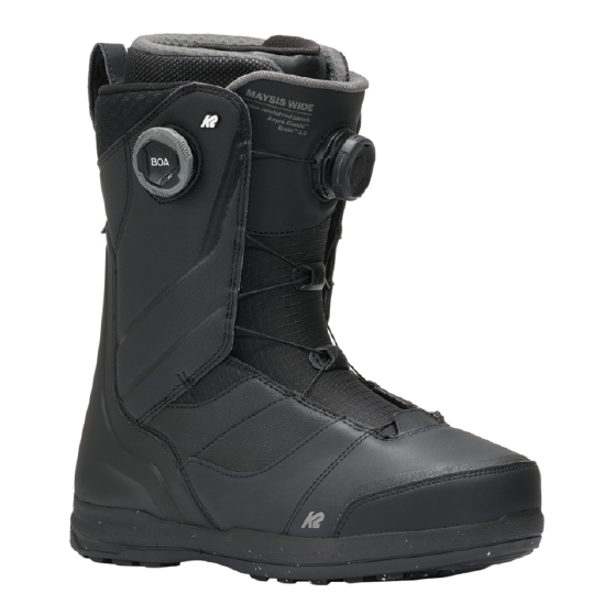 K2 ブーツ MAYSIS WIDE Black 26-27 スノーボードブーツ 日本正規品