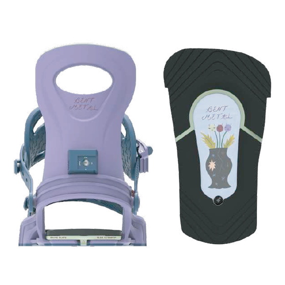 BENT METAL ビンディング METTA PURPLE 26-27 バインディング 日本正規品