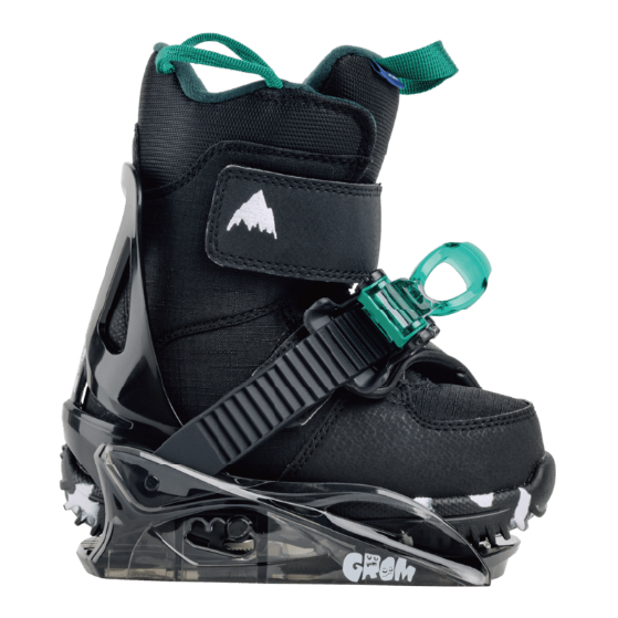 BURTON ビンディング バートン Kids' Mini Grom Disc Black 2360111A02 26-27 バインディング 日本正規品