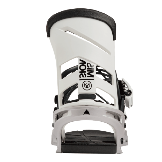 BURTON ビンディング バートン Men's Mission Re:Flex White/Silver 1054617FCN 26-27 バインディング 日本正規品