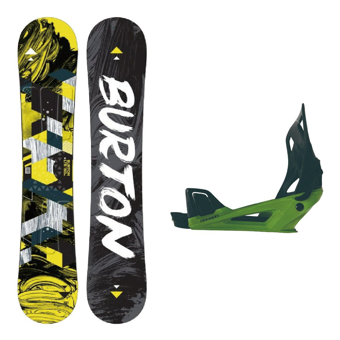 burton ltr snowboard 160 BURTON バートン LTR 中古 & STEP ON MENS 中古 2-piece set