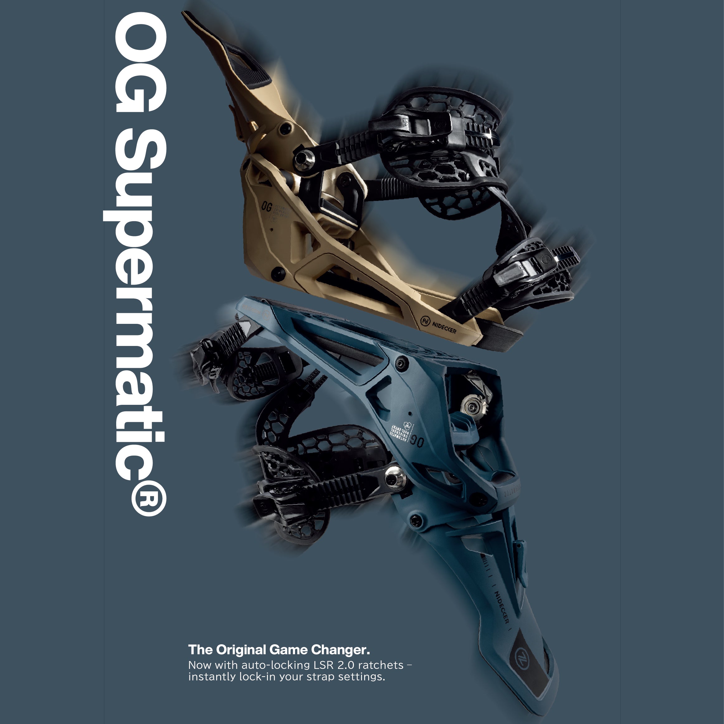 スノーボード ビンディング NIDECKER OG-SUPERMATIC DESERT 25-26 送料無料 日本正規品