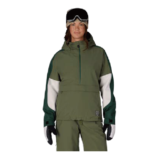 686 ウェア ロクハチロク WOMENS OUTLINE? SHELL ANORAK FATIGUE GREEN