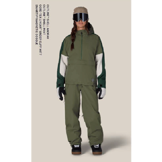 686 ウェア ロクハチロク WOMENS OUTLINE™ SHELL PANT NAVY DENIM M5WN436 26-27 スノーボードウェア 日本正規品