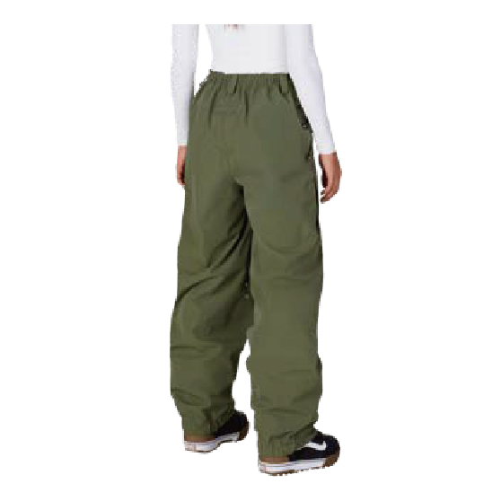 686 ウェア ロクハチロク WOMENS OUTLINE? SHELL PANT FATIGUE GREEN M5WN436 26-27 スノーボードウェア 日本正規品