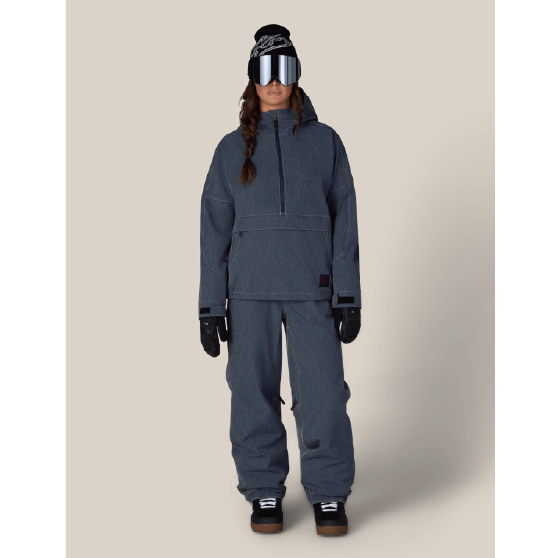 686 ウェア ロクハチロク WOMENS OUTLINE™ SHELL PANT NAVY DENIM M5WN436 26-27 スノーボードウェア 日本正規品