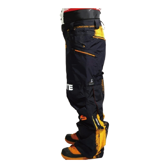 MTN,ROCK STAR ウェア マウンテン ロックスター PARACHUTE PANTS ( 3layer fabric ) 26-27 スノーボードウェア 日本正規品
