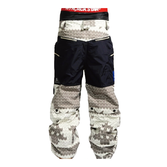 MTN,ROCK STAR ウェア マウンテン ロックスター PARACHUTE PANTS ( 3layer fabric ) 26-27 スノーボードウェア 日本正規品