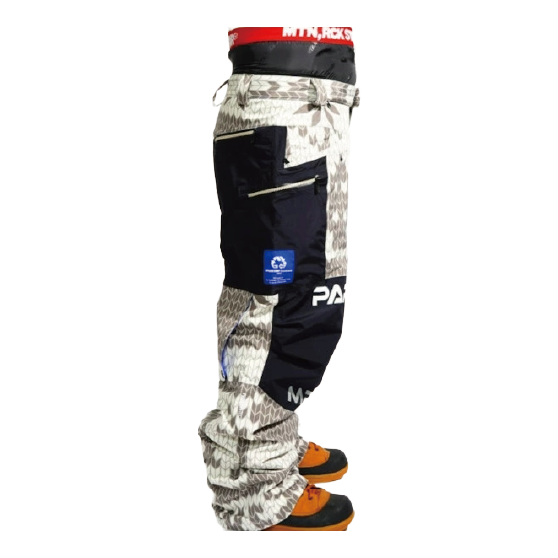 MTN,ROCK STAR ウェア マウンテン ロックスター PARACHUTE PANTS ( 3layer fabric ) 26-27 スノーボードウェア 日本正規品