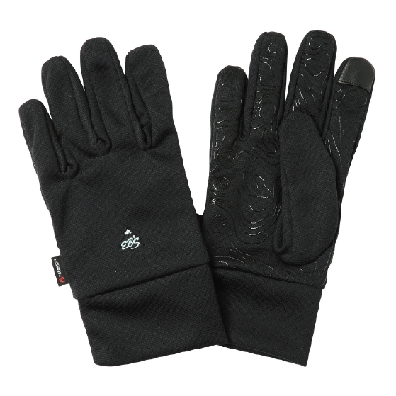 EBS グローブ エビス POLARTEC DRY INNER BK/BK 4600040 26-27 スノーボードグローブ 日本正規品