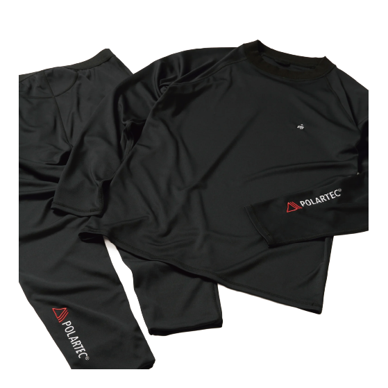 EBS エビス POLARTEC LAYER TOPS BLACK 4600200 26-27 日本正規品