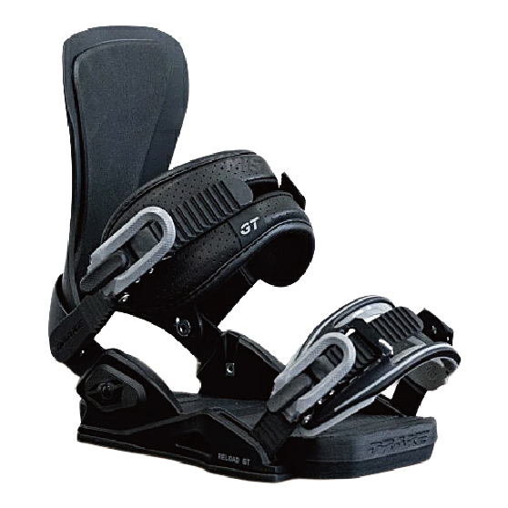 DRAKE ビンディング RELOAD GT BLACK/GREY 26-27 バインディング 日本正規品