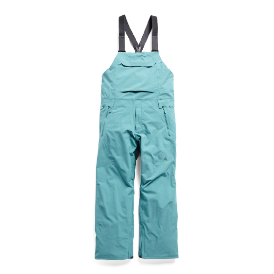BURTON ウェア バートン Men's Reserve 2L Stretch Bib Pants Mineral Blue 3026510E9A 26-27 スノーボードウェア 日本正規品