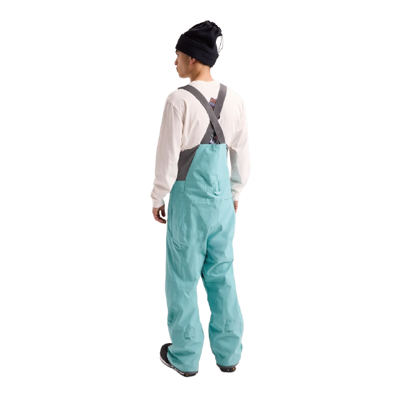 BURTON ウェア バートン Men's Reserve 2L Stretch Bib Pants Mineral Blue 3026510E9A 26-27 スノーボードウェア 日本正規品