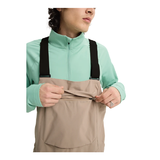 BURTON ウェア バートン Men's Reserve 2L Stretch Bib Pants Mineral Blue 3026510E9A 26-27 スノーボードウェア 日本正規品