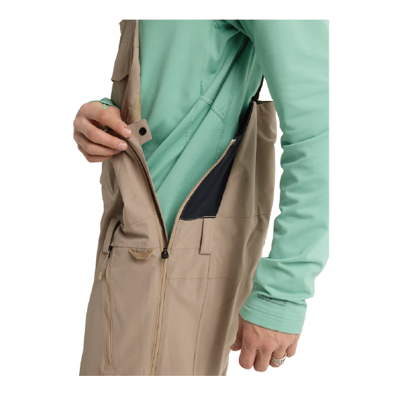 BURTON ウェア バートン Men's Reserve 2L Stretch Bib Pants Mineral Blue 3026510E9A 26-27 スノーボードウェア 日本正規品