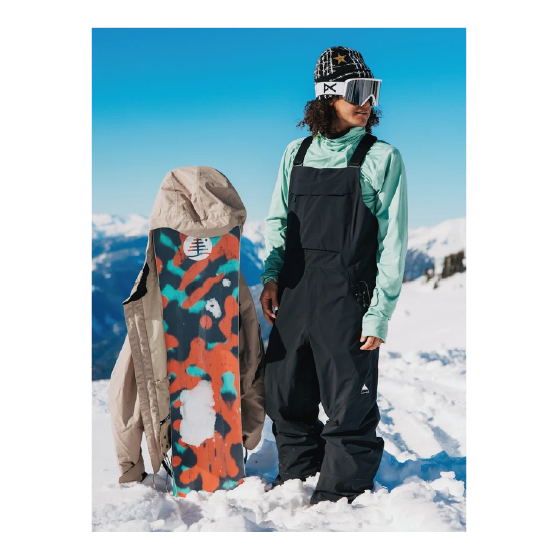 BURTON ウェア バートン Men's Reserve 2L Stretch Bib Pants Mineral Blue 3026510E9A 26-27 スノーボードウェア 日本正規品