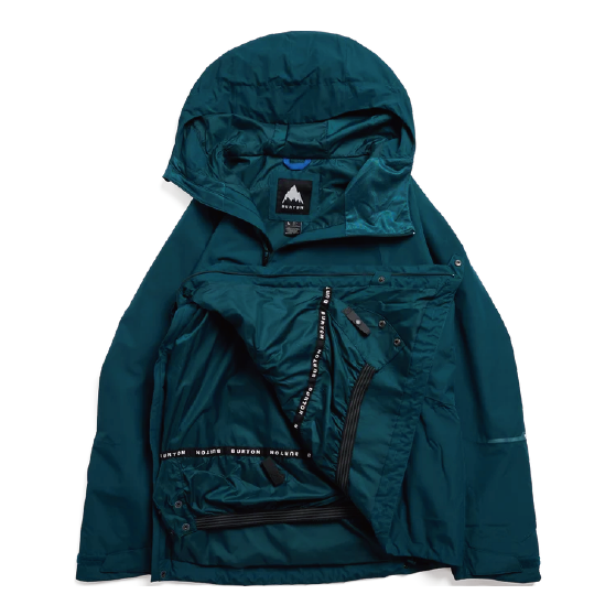 BURTON ウェア バートン Men's Reserve 2L Relaxed Anorak Atlantic Teal 3025910E9K 26-27 スノーボードウェア 日本正規品