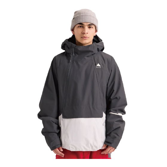 BURTON ウェア バートン Men's Reserve 2L Relaxed Anorak Gotham Gray/Gray Cloud 3025910E7S 26-27 スノーボードウェア 日本正規品