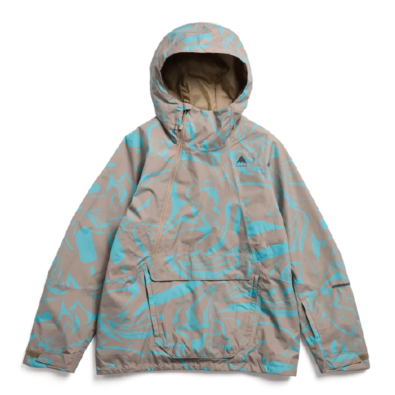 BURTON ウェア バートン Men's Reserve 2L Relaxed Anorak Liquid Mineral 3025910E5V 26-27 スノーボードウェア 日本正規品