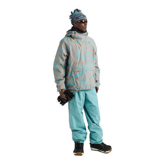 BURTON ウェア バートン Men's Reserve 2L Relaxed Anorak Liquid Mineral 3025910E5V 26-27 スノーボードウェア 日本正規品