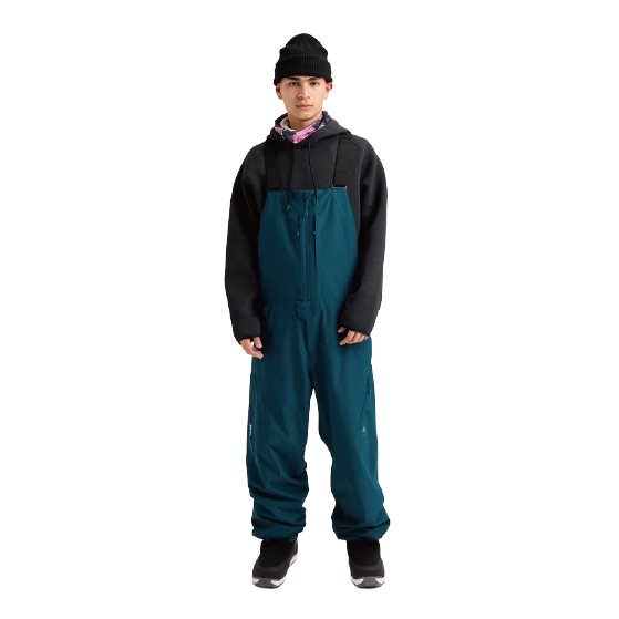 BURTON ウェア バートン Men's Reserve 2L Relaxed Bib Pants Atlantic Teal 3026910E9K 26-27 スノーボードウェア 日本正規品