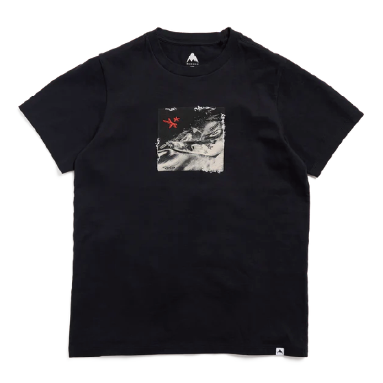 BURTON バートン Rider 27 Short Sleeve T-Shirt True Black 3075310A04 26-27 日本正規品