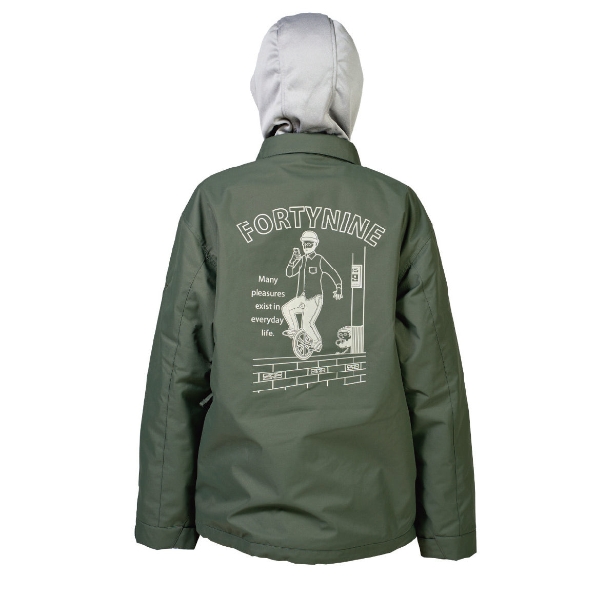 スノーボード ウェア フォーナイン FNS49 COACH JACKET D.KKI 25-26 送料無料 日本正規品 予約商品 店頭受け取り可能