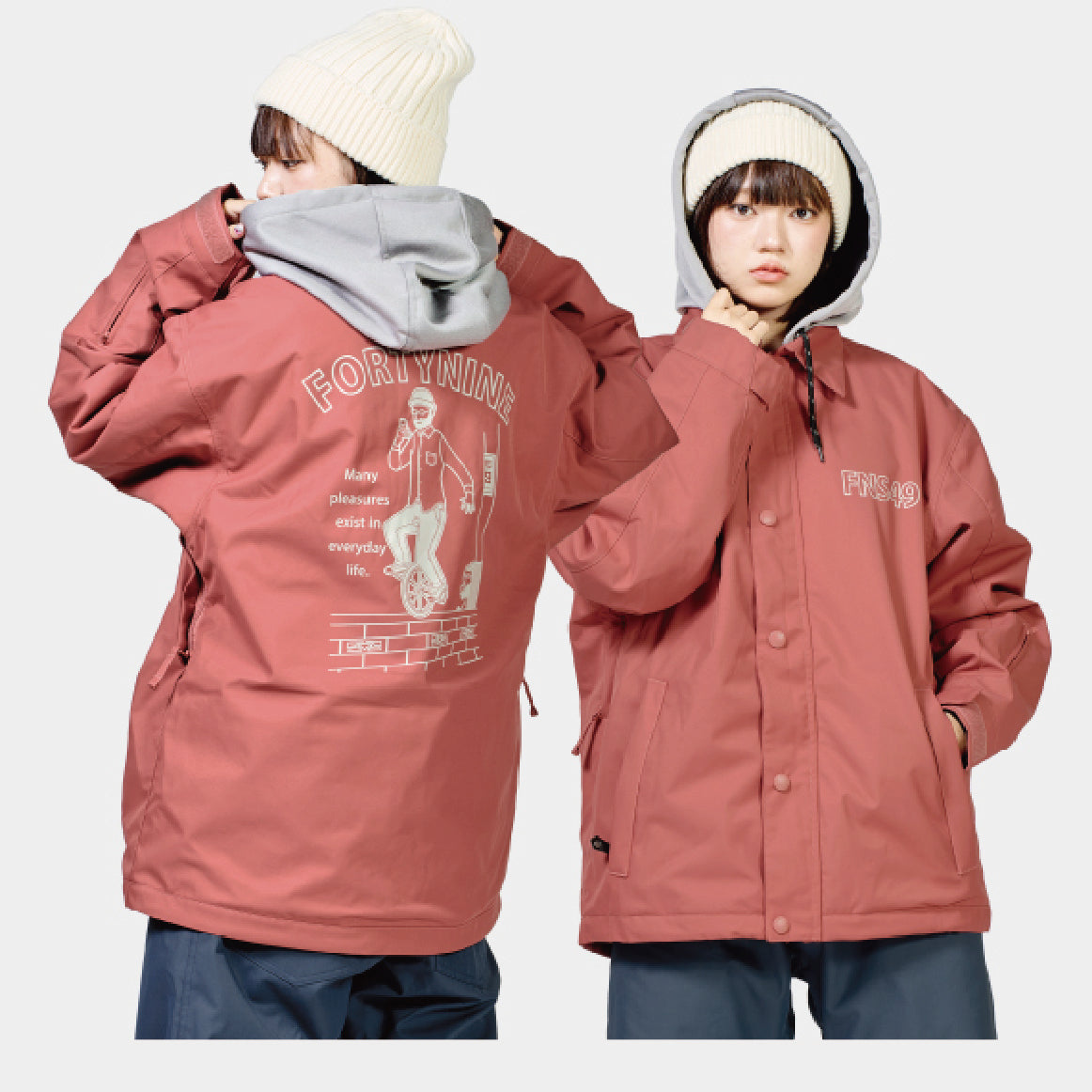 スノーボード ウェア フォーナイン FNS49 COACH JACKET TRT 25-26 送料無料 日本正規品 予約商品 店頭受け取り可能