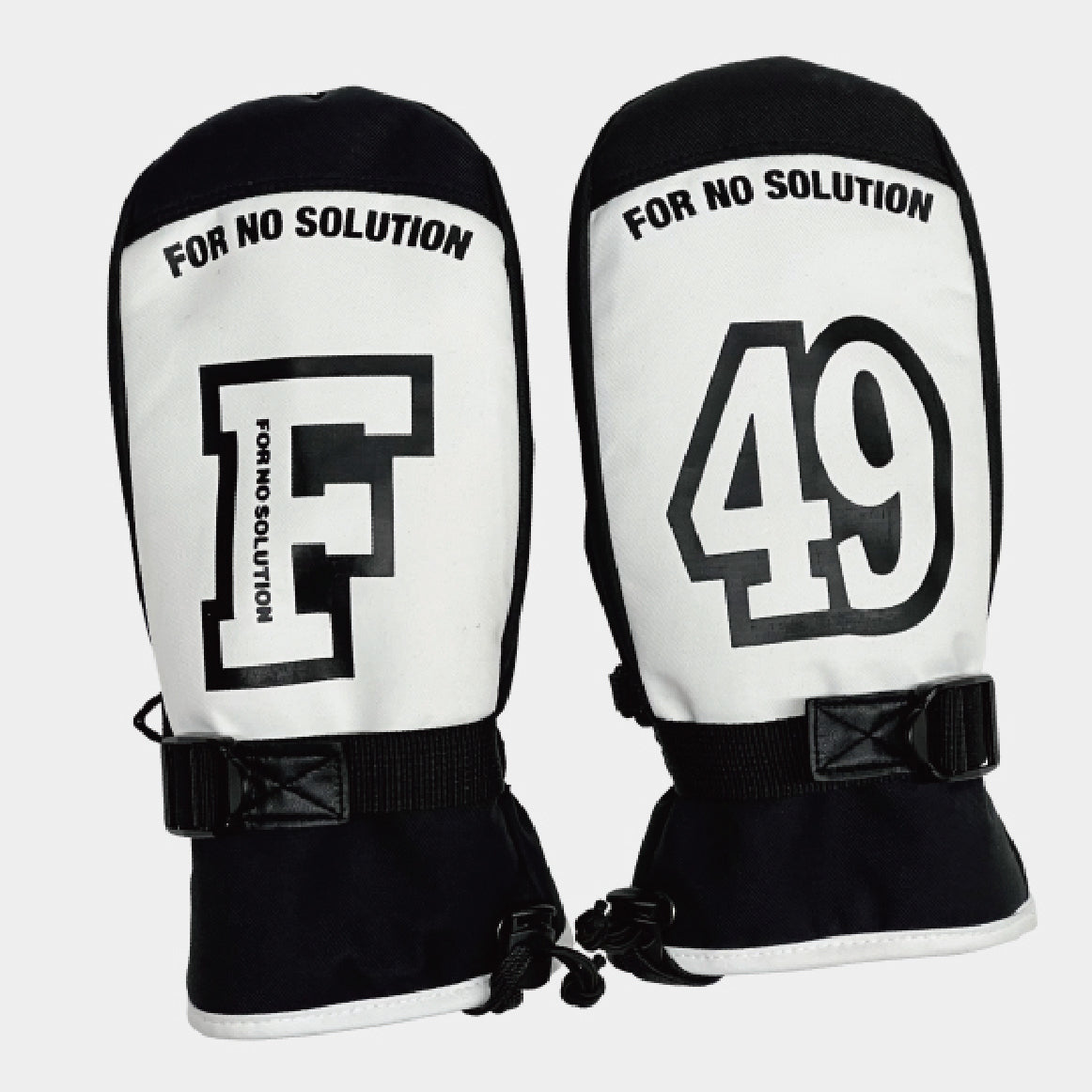 FNS49 フォーナイン JUNIOUR GLOVE(MITTON) 25-26 スノーボード グローブ MT-WHT