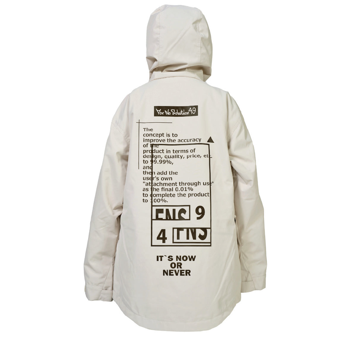 スノーボード ウェア フォーナイン FNS49 QUATTRO JACKET L.BEG 25-26 送料無料 日本正規品 予約商品 店頭受け取り可能