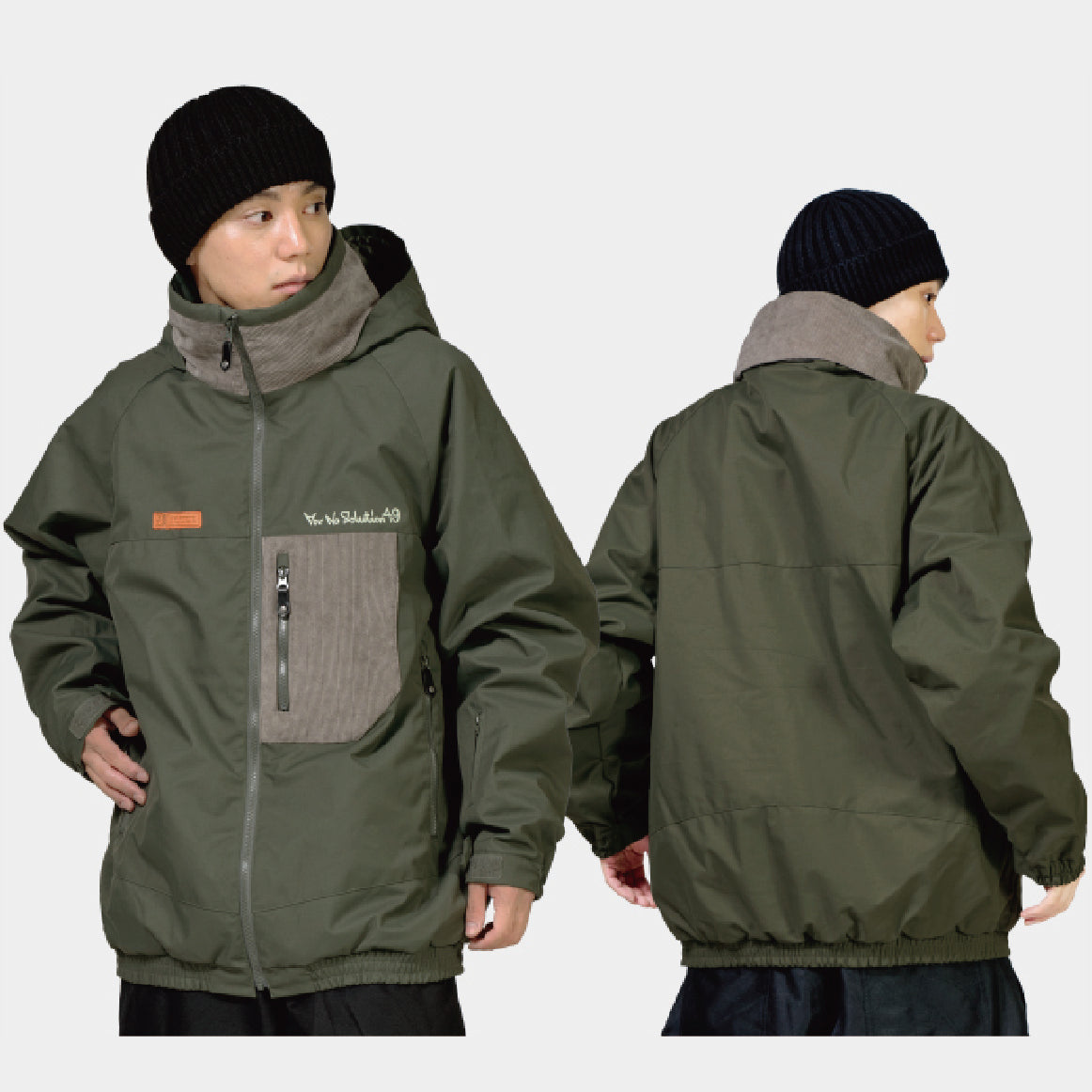 スノーボード ウェア フォーナイン FNS49 PUFFY JACKET(WIDE) D.KKI 25-26 送料無料 日本正規品 予約商品 店頭受け取り可能