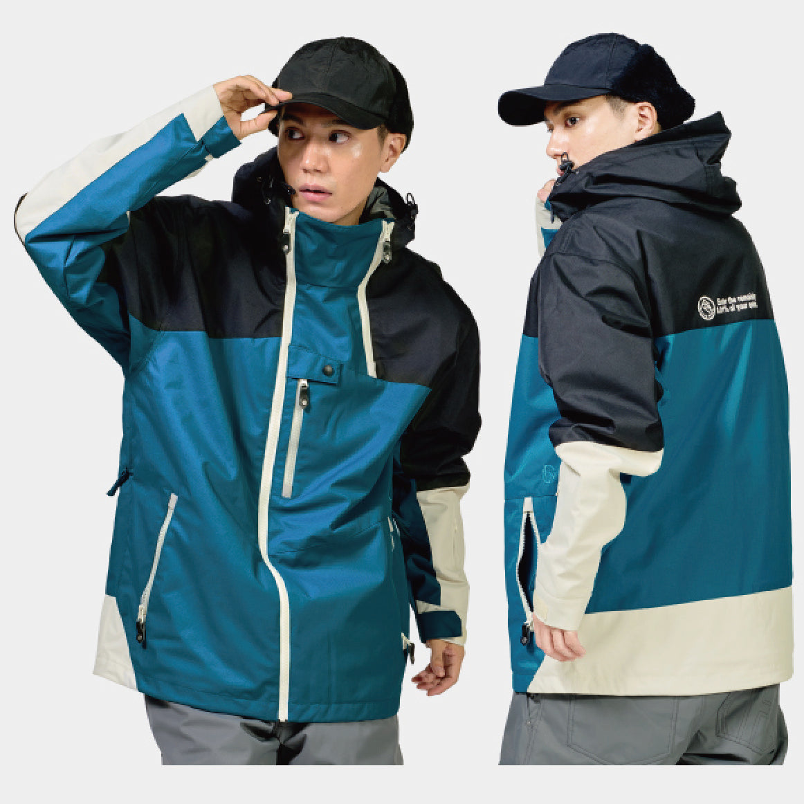 スノーボード ウェア フォーナイン FNS49 UNIVERSE JACKET BLU 25-26 送料無料 日本正規品 予約商品 店頭受け取り可能