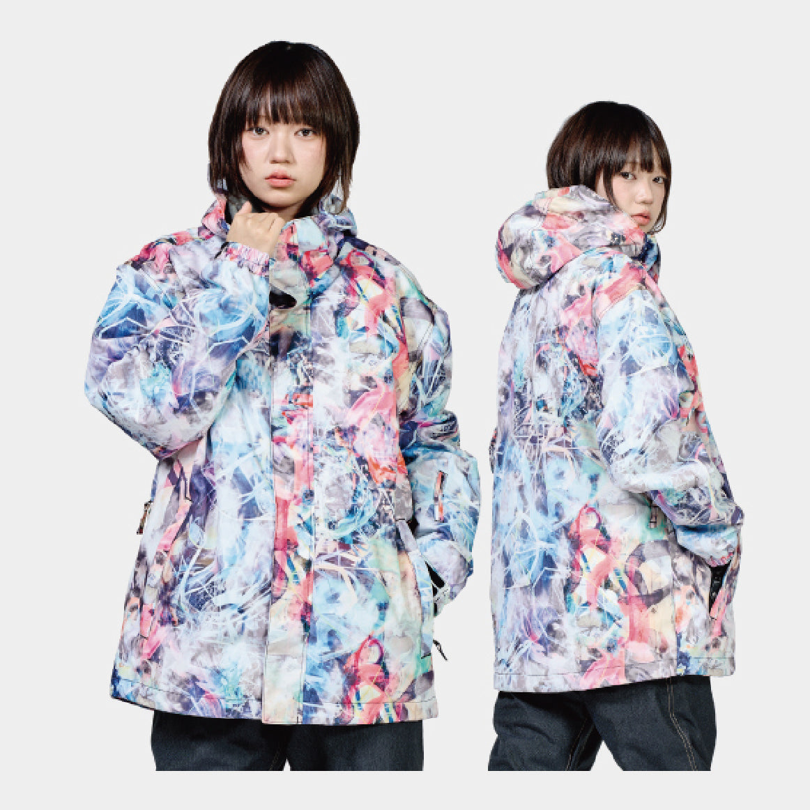 スノーボード ウェア フォーナイン FNS49 PRINT JACKET INTENSE 25-26 送料無料 日本正規品 予約商品 店頭受け取り可能