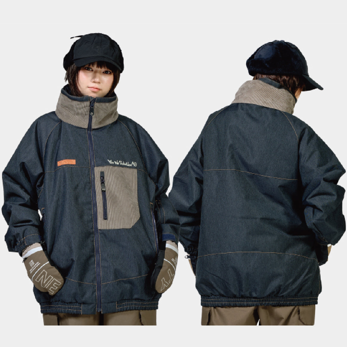 スノーボード ウェア フォーナイン FNS49 PUFFY JACKET(WIDE) REAL-D 25-26 送料無料 日本正規品 予約商品 店頭受け取り可能