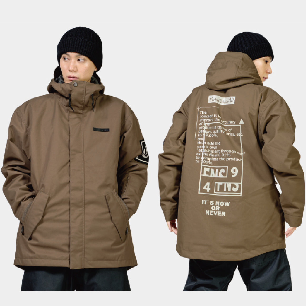 スノーボード ウェア フォーナイン FNS49 QUATTRO JACKET MOC 25-26 送料無料 日本正規品 予約商品 店頭受け取り可能