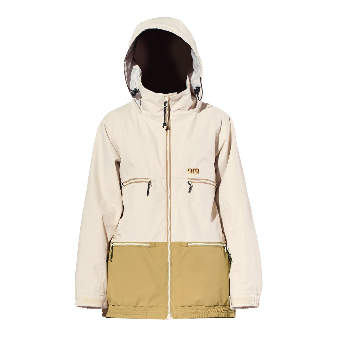 スノーボード ウェア エーアールジー ARG LADIES JAKET ARJ15001 LT.BEIGE 送料無料 日本正規品