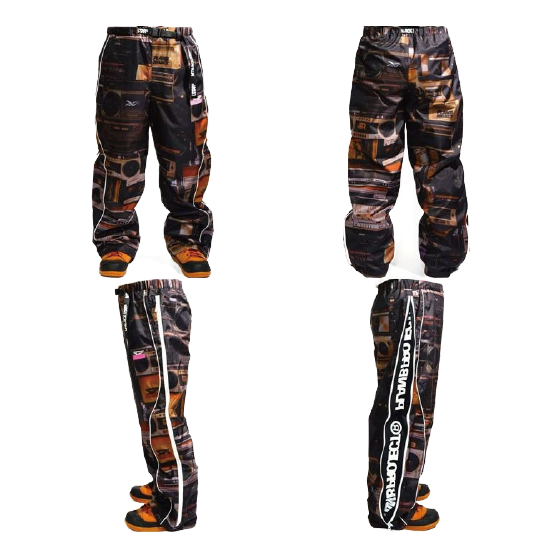 PLAN B ウェア プラン ビー SIDE ZIP PANTS ( 2layer fabric ) 26-27 スノーボードウェア 日本正規品